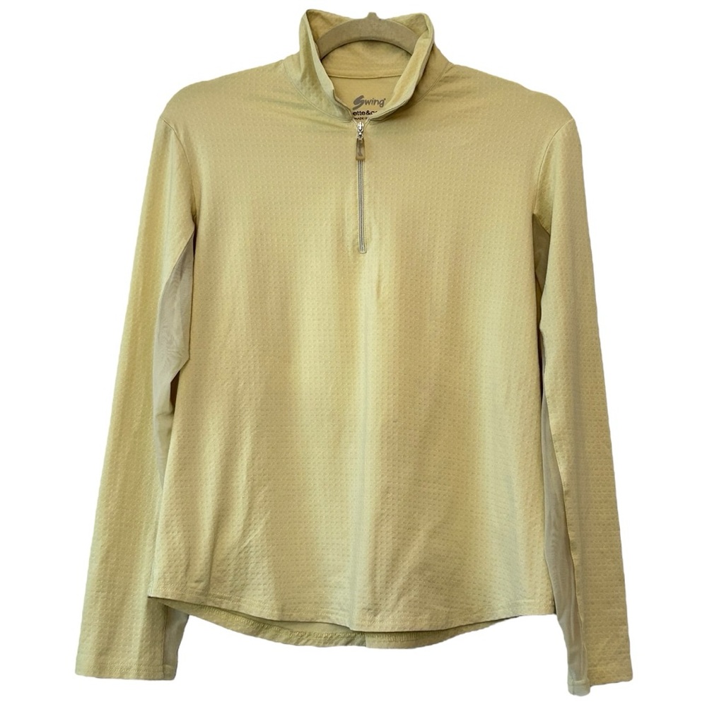 Bette & Court Swing Women’s Quarter Zip Performance Pullover‎  Sz XL
